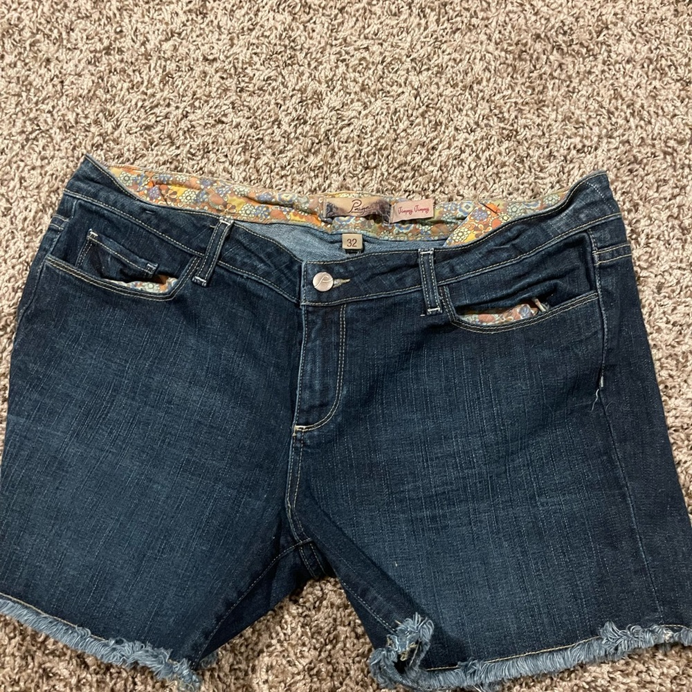 Paige denim shorts